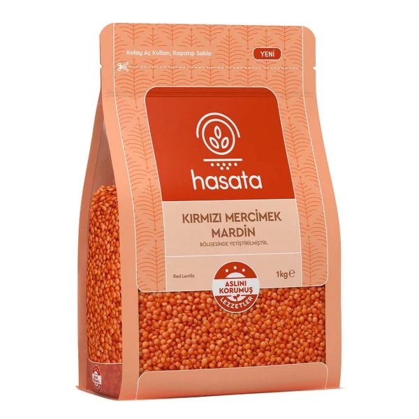 Hasata Mardin Kırmızı Mercimek 1 kg